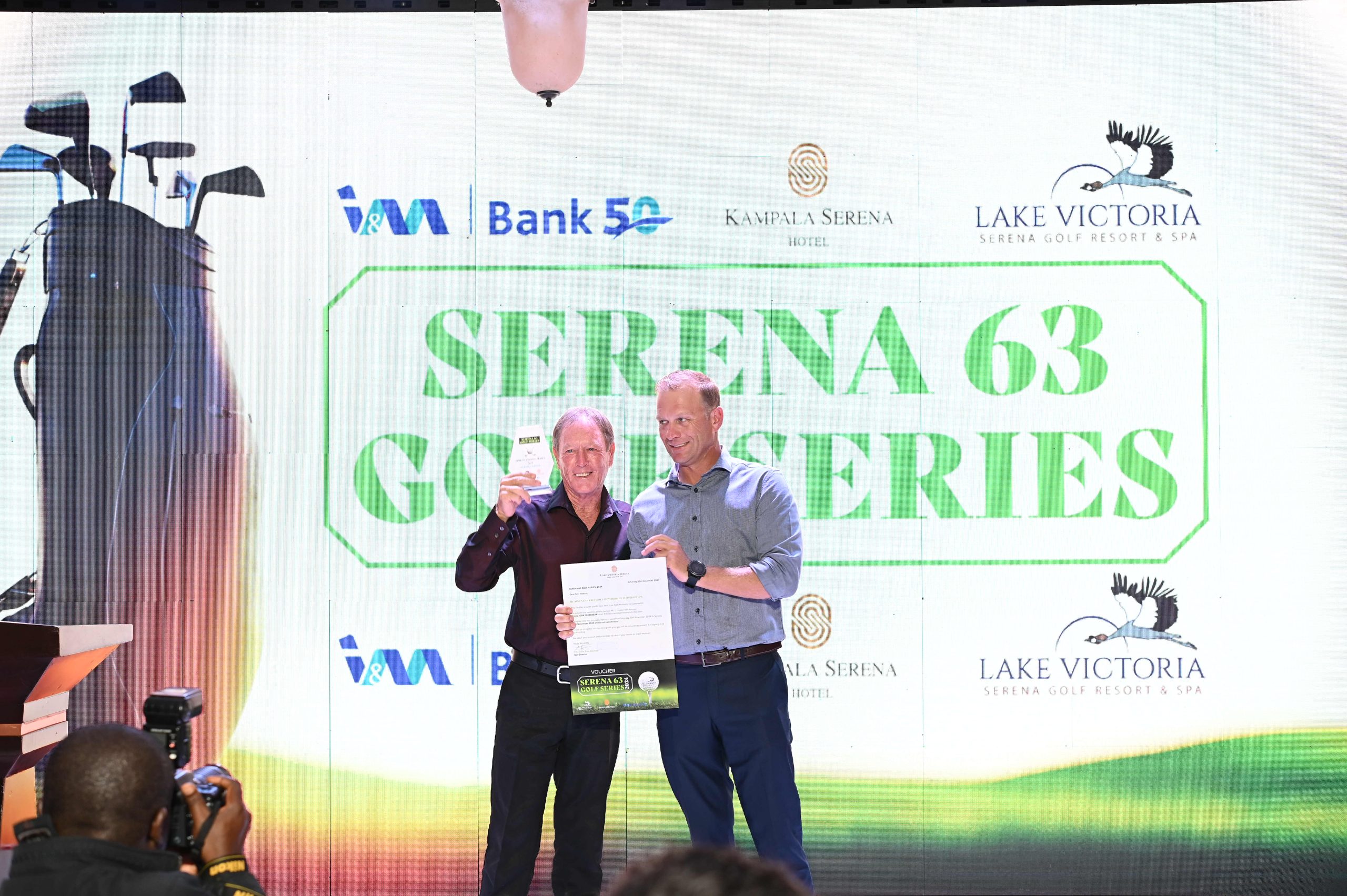 Clinical, “lucky” Plenderleith retains Serena 63 golf series overall title